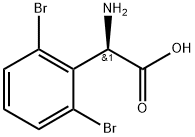 (2R)-2-amino-2-(2,6-dibromophenyl)acetic acid Structure