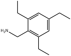 2,4,6-Triethylbenzenemethanamine Structure