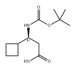 1260604-62-3 (S)-3-((叔丁氧羰基)氨基)-3-环丁基丙酸