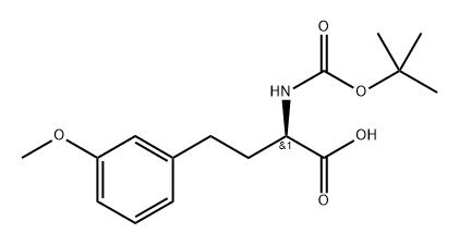 (2R)-2-{[(tert-butoxy)carbonyl]amino}-4-(3-methoxyphenyl)butanoic acid