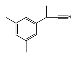 2-(3,5-dimethylphenyl)propanenitrile,1260765-11-4,结构式