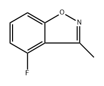 4-fluoro-3-methyl-1,2-benzoxazole,1260801-16-8,结构式