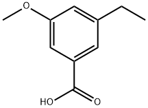 3-ethyl-5-methoxybenzoic acid Struktur