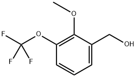 (2-methoxy-3-(trifluoromethoxy)phenyl)methanol 结构式