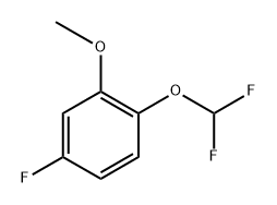 2-(Difluoromethoxy)-5-fluoroanisole Structure