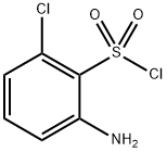 2-氨基-6-氯苯磺酰氯- 结构式