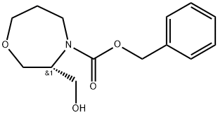 (R)-4-CBZ-3- (HYDROXYMETHYL)-l, 4-OXAZEPANE Structure