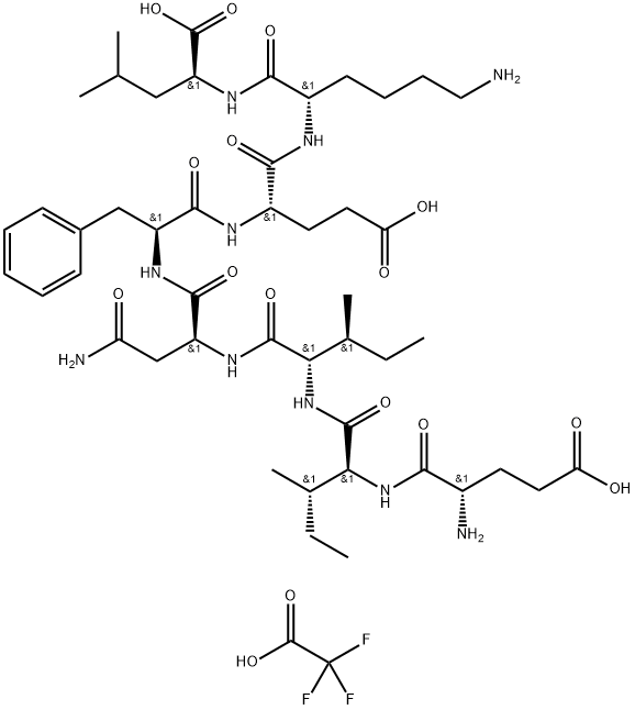 OVA-E1 peptide TFA 化学構造式