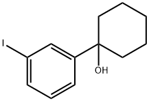 1-(3-iodophenyl)cyclohexanol Structure