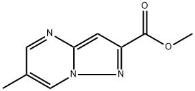 methyl 6-methylpyrazolo[1,5-a]pyrimidine-2-carboxylate Structure