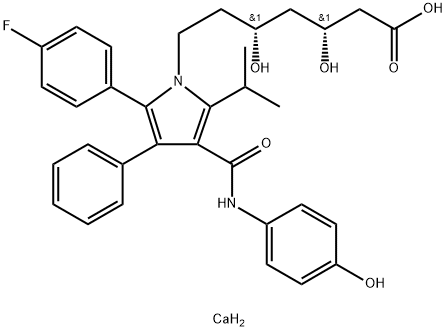 Atorvastatin 4-Hydroxy Calcium Structure