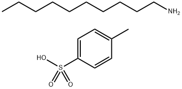 Decaneammonium p-toluenesulfonate Structure