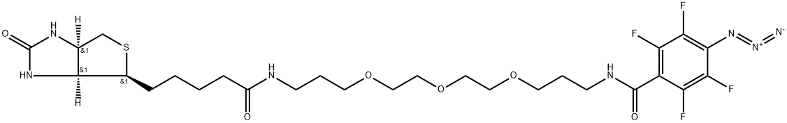 BIOTIN-DPEG-TFPA Structure