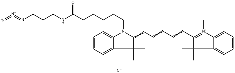 Cyanine5 azide Structure