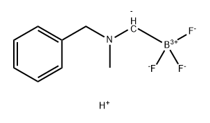 [Benzyl(methyl)azaniumyl]methyl-trifluoroboranuide Structure