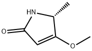 (R)-4-Methoxy-5-methyl-1H-pyrrol-2(5H)-one Structure