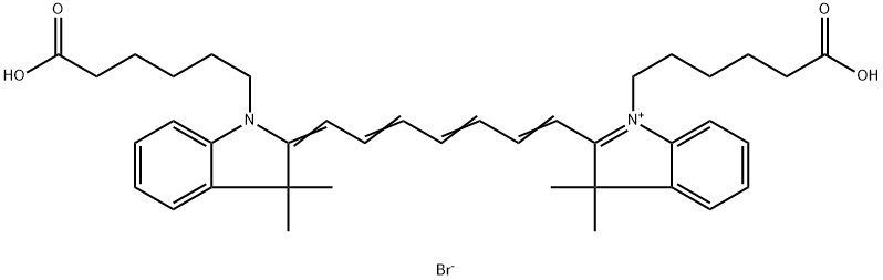 Cy7 DiAcid Structure