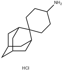 Spiro[adamantane-2,1'-cyclohexan]-4'-amine hydrochloride Struktur