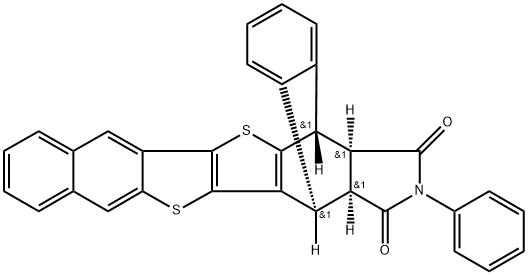 endo-DNTT-PMI (DNTT-前駆体) 化学構造式