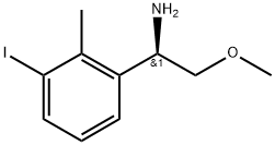 (R)-1-(3-iodo-2-methylphenyl)-2-methoxyethanamine Structure