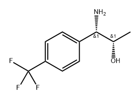 (1S,2S)-1-AMINO-1-[4-(TRIFLUOROMETHYL)PHENYL]PROPAN-2-OL,1269809-60-0,结构式