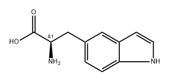 (R)-2-Amino-3-(1H-indol-5-yl)propanoic acid,1269914-73-9,结构式