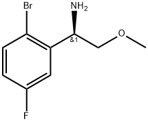 (1R)-1-(2-bromo-5-fluorophenyl)-2-methoxyethanamine,1269940-73-9,结构式