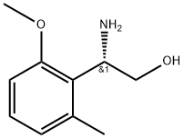 (2S)-2-amino-2-(2-methoxy-6-methylphenyl)ethan-1-ol Structure