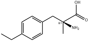 L-Phenylalanine, 4-ethyl-α-methyl- Structure