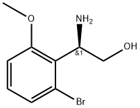 (2R)-2-amino-2-(2-bromo-6-methoxyphenyl)ethan-1-ol,1270125-38-6,结构式