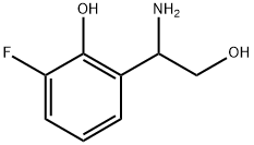 Benzeneethanol, β-amino-3-fluoro-2-hydroxy- Structure