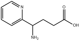 4-Amino-4-pyridin-2-yl-butyric acid Struktur