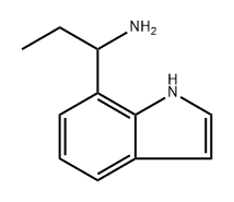 1-(1H-indol-7-yl)propan-1-amine Structure