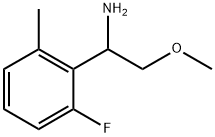 1-(2-fluoro-6-methylphenyl)-2-methoxyethanamine Structure