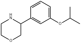 3-(3-isopropoxyphenyl)morpholine|