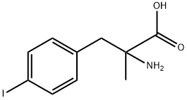 4-Iodo-a-methyl-DL-phenylalanine 化学構造式