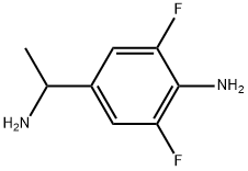 4-(1-aminoethyl)-2,6-difluoroaniline Structure