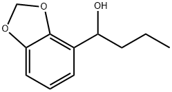 α-Propyl-1,3-benzodioxole-4-methanol Struktur