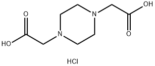 [4-(Carboxymethyl)piperazin-1-yl]acetic acid dihydrochloride Structure