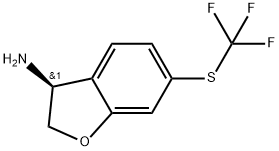 1272723-21-3 (S)-6-((trifluoromethyl)thio)-2,3-dihydrobenzofuran-3-amine