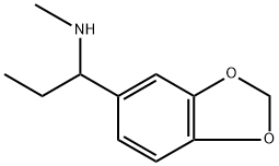 1,3-Benzodioxole-5-methanamine, α-ethyl-N-methyl-,127292-43-7,结构式