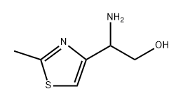 2-amino-2-(2-methyl-1,3-thiazol-4-yl)ethanol,1273663-20-9,结构式
