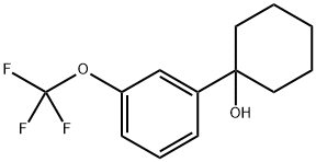 1-(3-(trifluoromethoxy)phenyl)cyclohexanol Structure