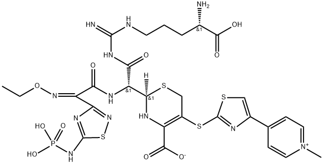 头孢洛林杂质 1, 1277090-03-5, 结构式
