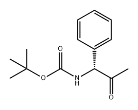 Carbamic acid, N-[(1R)-2-oxo-1-phenylpropyl]-, 1,1-dimethylethyl ester,1277097-53-6,结构式