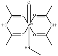 Methylaminebis(2,4-pentanedionato)oxovanadium(4+),127765-61-1,结构式