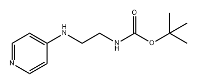 tert-Butyl (2-(pyridin-4-ylamino)ethyl)carbamate,1279815-58-5,结构式