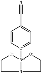 4-(1,3,6,2-Dioxazaborocan-2-yl)benzonitrile,1280078-62-7,结构式