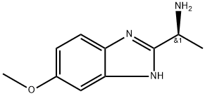 1H-Benzimidazole-2-methanamine, 6-methoxy-α-methyl-, (αS)- Struktur