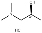 (S)-1-(二甲氨基)丙-2-醇盐酸盐 结构式